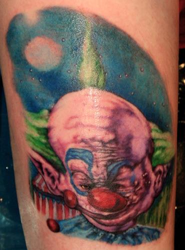 Dan Henk - Big top...big shoes...big teeth!